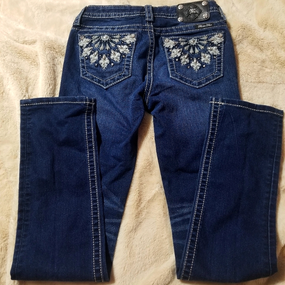 Miss Me Girls Skinny Jeans